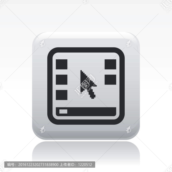 說(shuō)明單個(gè)孤立桌面圖標(biāo)