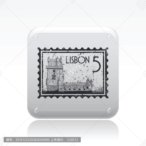 說(shuō)明單孤立Lisbon圖標(biāo)
