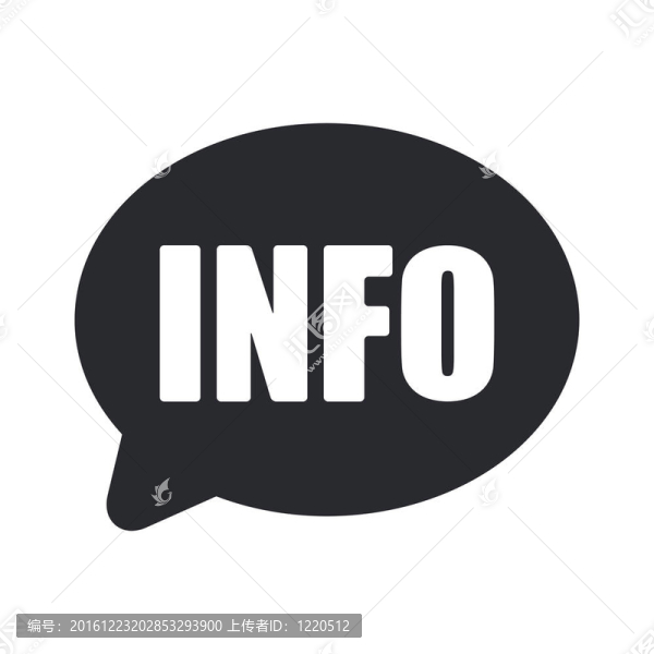 說(shuō)明單個(gè)孤立信息圖標(biāo)