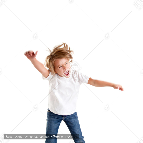 孩子們興奮的孩子表達(dá)與勝利者的姿態(tài)