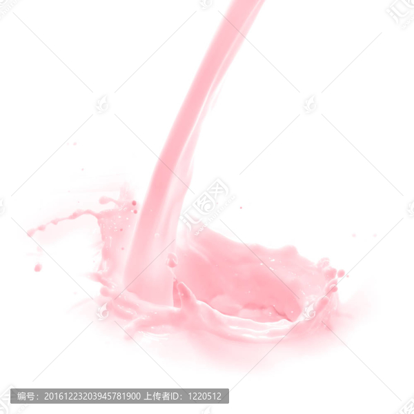 草莓牛奶飛濺