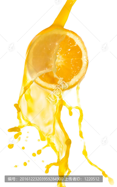 橙汁飛濺