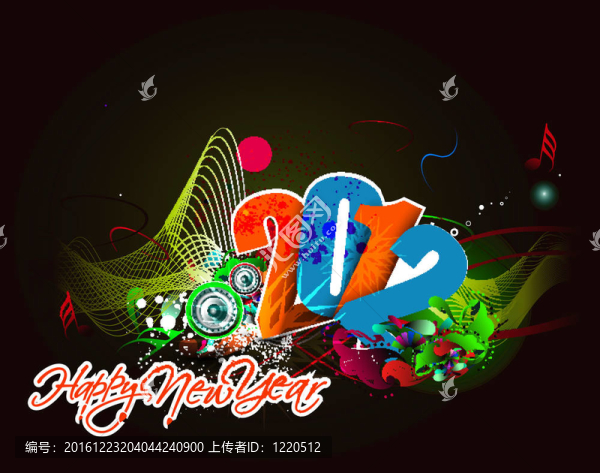 新年2012海報