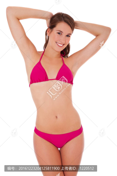 在比基尼美女