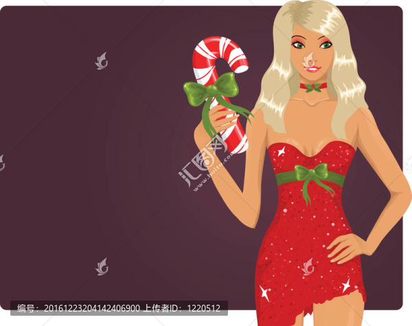 Sexy,Santa的女孩