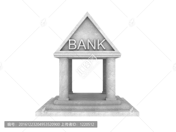 銀行建筑圖標(biāo)的說明