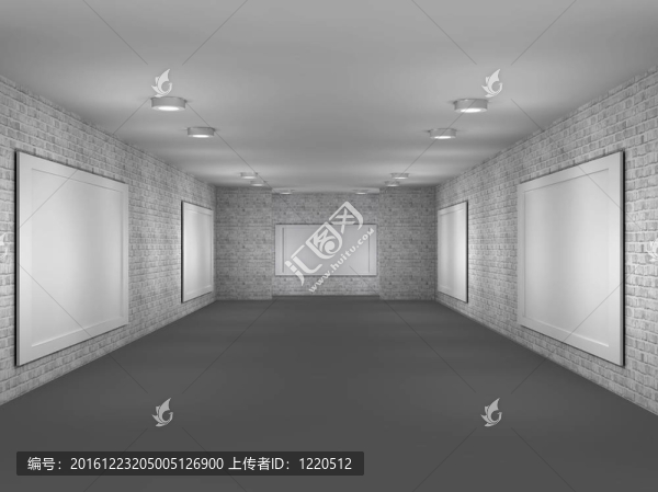 帶有框架的畫(huà)廊的說(shuō)明