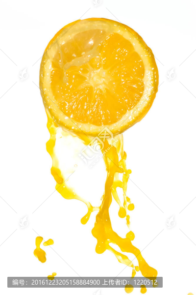 橙汁飛濺