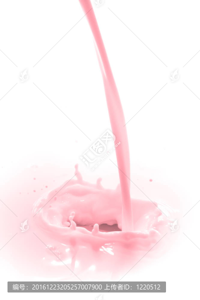 草莓牛奶飛濺