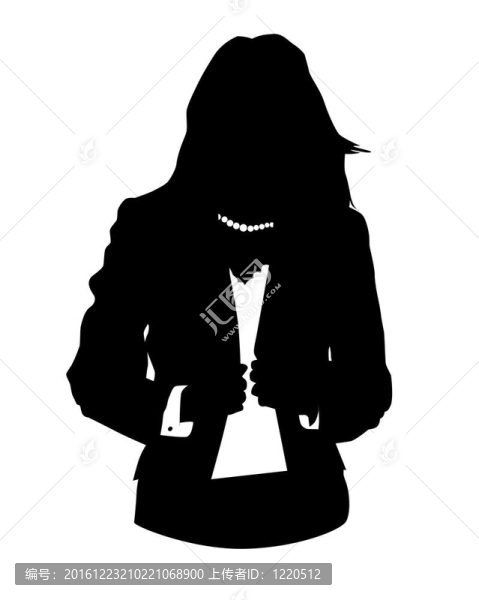 辦公室的化身的女人