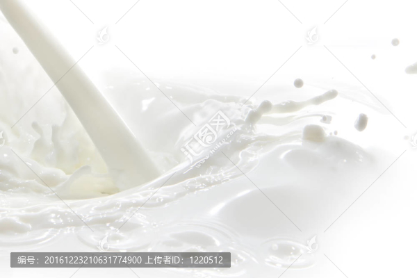 牛奶濺