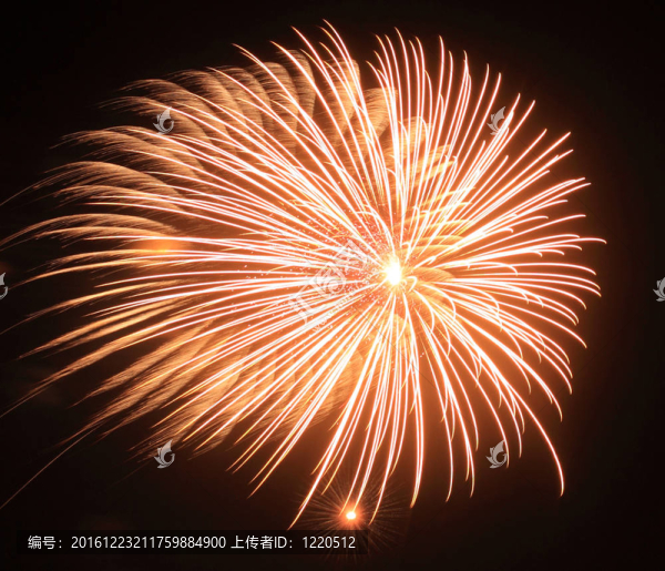 夜晚的煙花