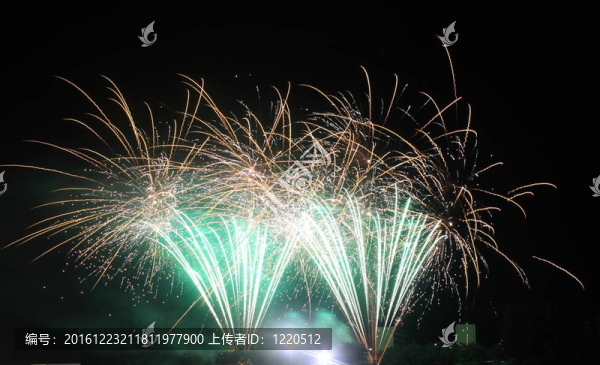 夜晚的煙花