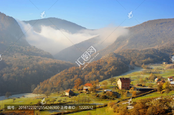 塞爾維亞山村
