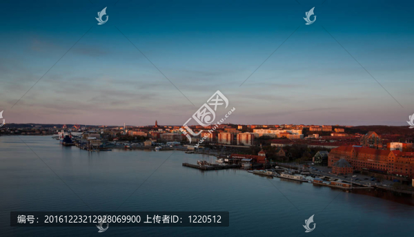 哥德堡港口的風(fēng)景