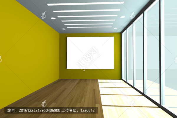 空蕩蕩的辦公室