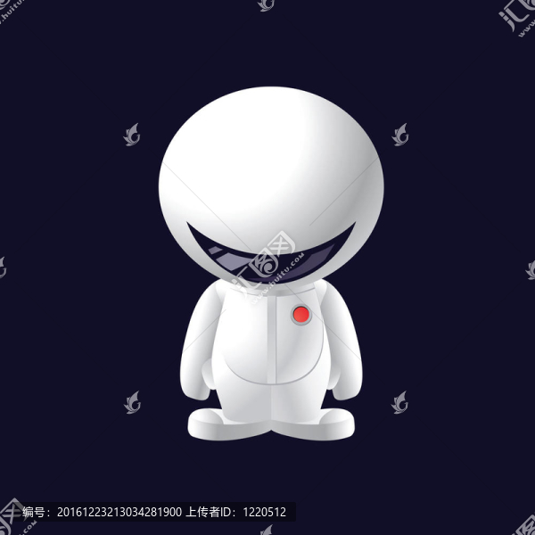 微笑的宇航員
