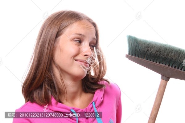女人用拖把