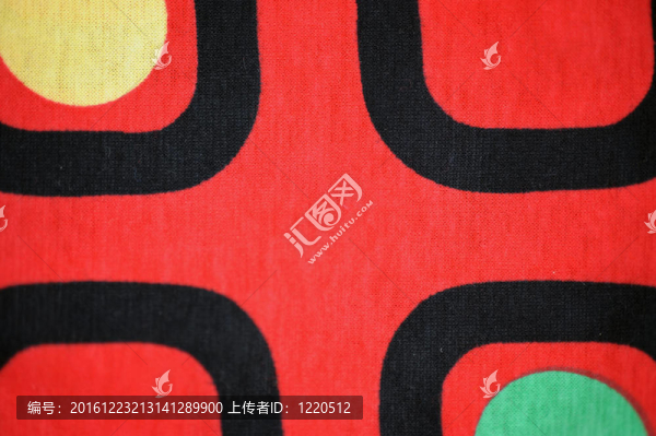 紡織背景紅黃綠