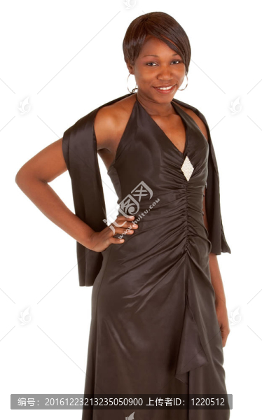 美麗African,American,Lady