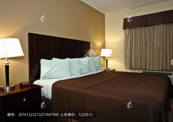 典型的酒店房間