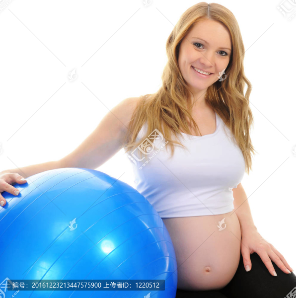 美麗的孕婦