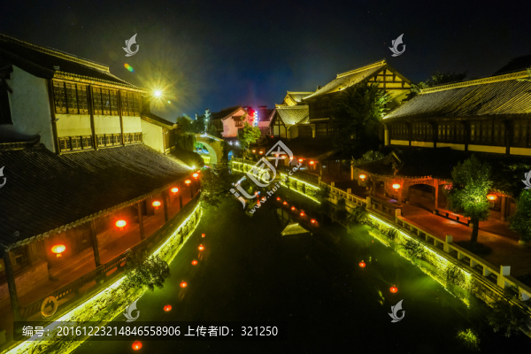 臺兒莊古城夜景