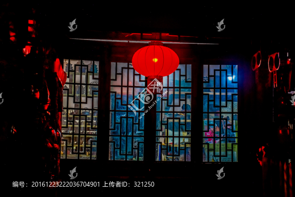 臺(tái)兒莊古城夜景