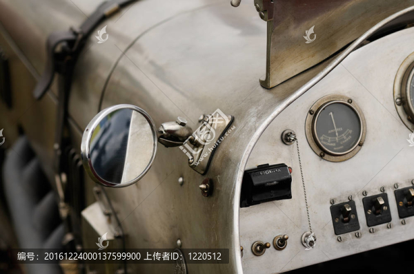 一輛老式賽車的細(xì)節(jié)