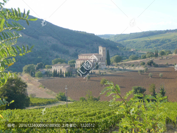 Sant,Attimo,Abbey；意大利