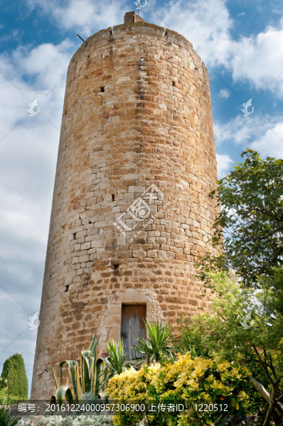 石水塔；Peratallada；西班牙