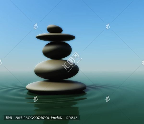 水上平衡卵石