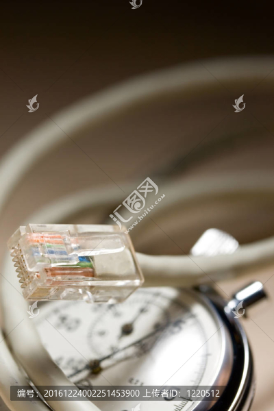 以太網(wǎng)電纜和秒表