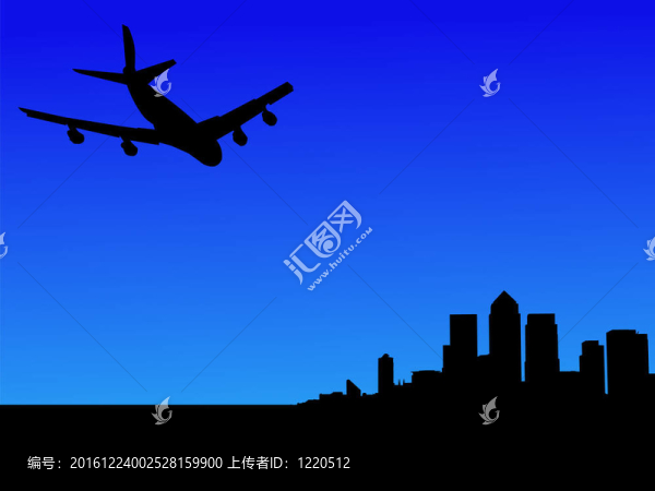 飛機到達倫敦碼頭區(qū)