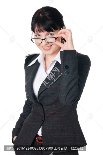 迷人的年輕女人