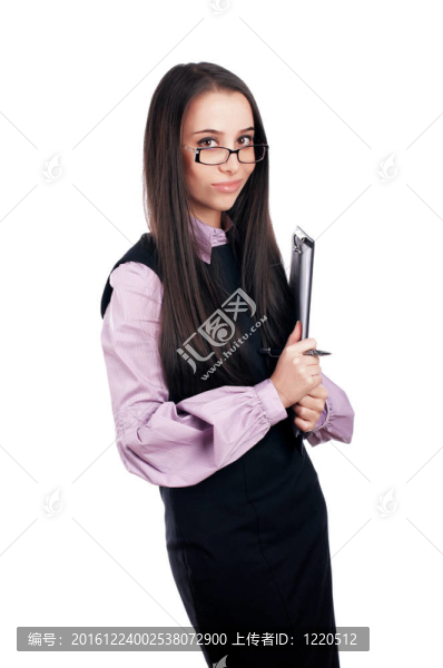 迷人的年輕商業(yè)女性