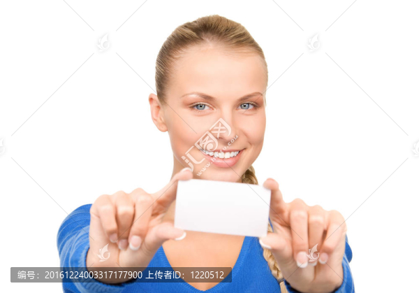 快樂女人帶名片