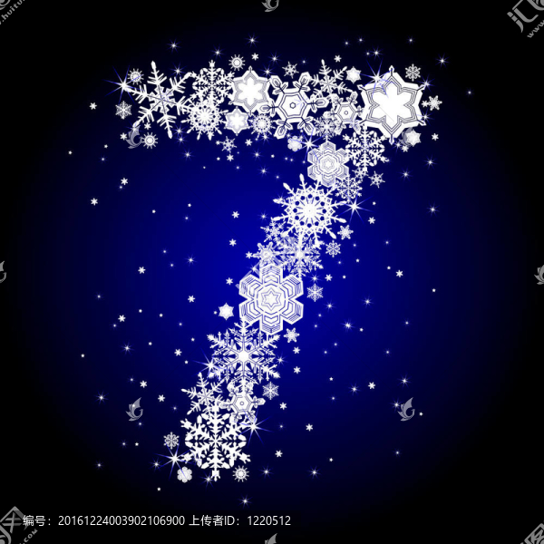 字母雪7