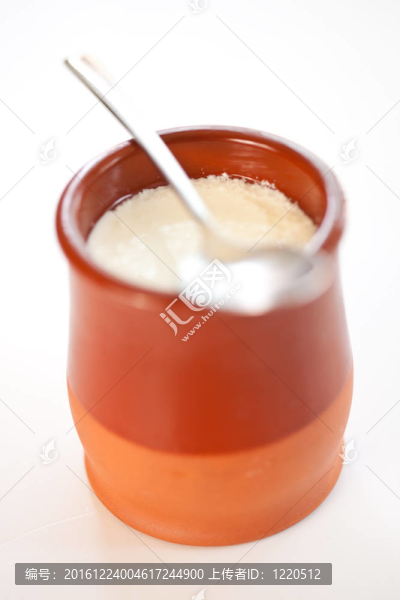美味的天然酸奶