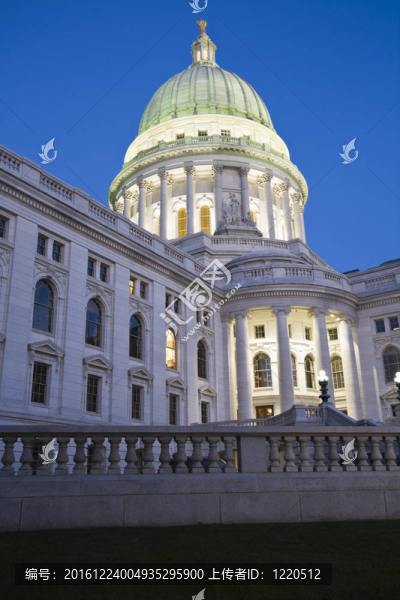 Madison；威斯康星州議會(huì)大廈