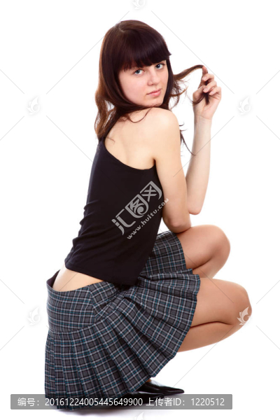 短裙女孩