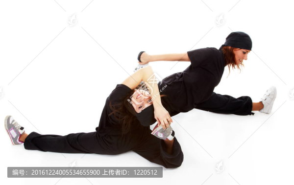 兩個美麗的女兒霹靂