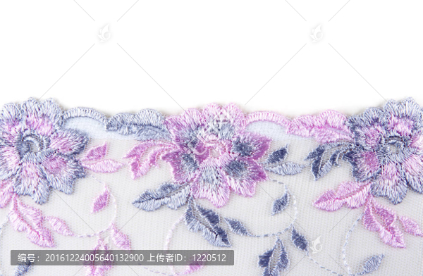藍(lán)色蕾絲玫瑰圖案