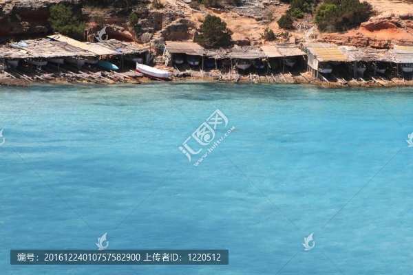 Formentera,Cala,Saona地中海最好的海灘