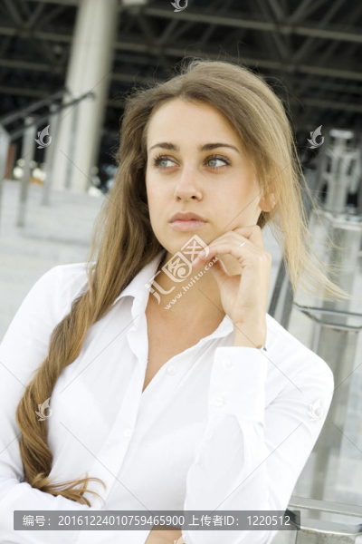 年輕的女商人