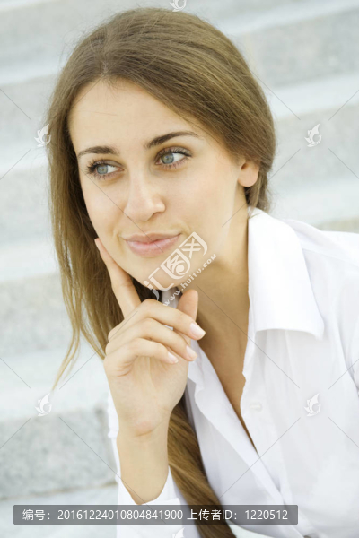 年輕的商人想