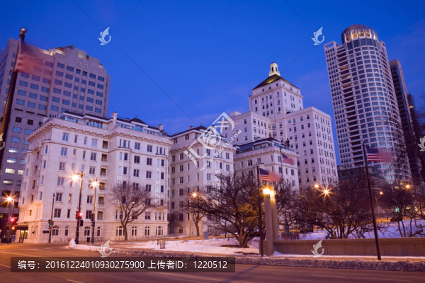 密爾沃基的夜