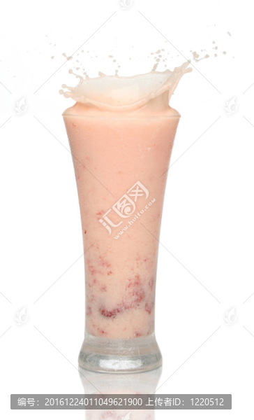Strawberry,smoothie與飛濺