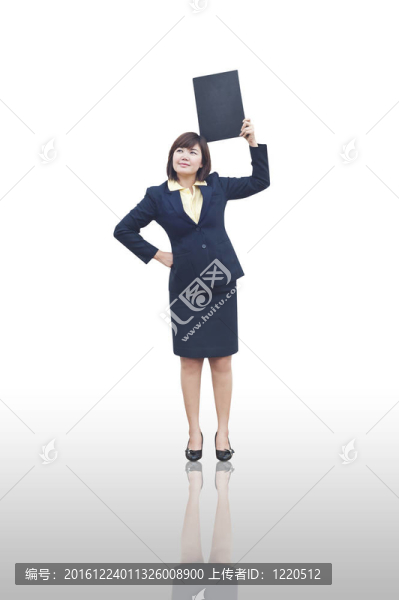 白人背景下孤立的商業(yè)女性