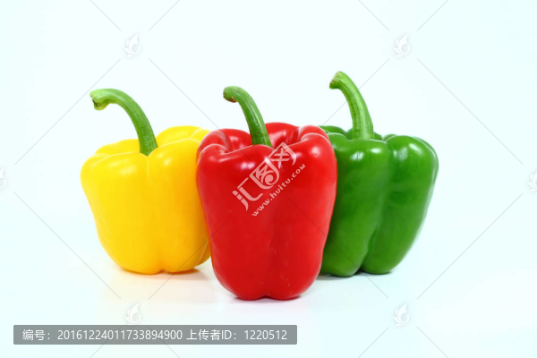 紅黃綠辣椒